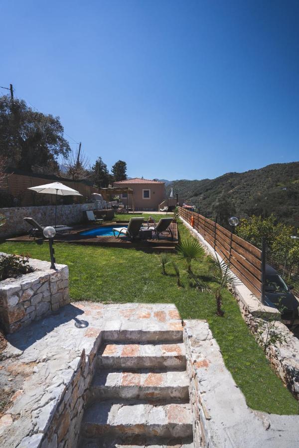 Ampelos Cretan - Private Pool & Heated Ozone Jacuzzi Villa *