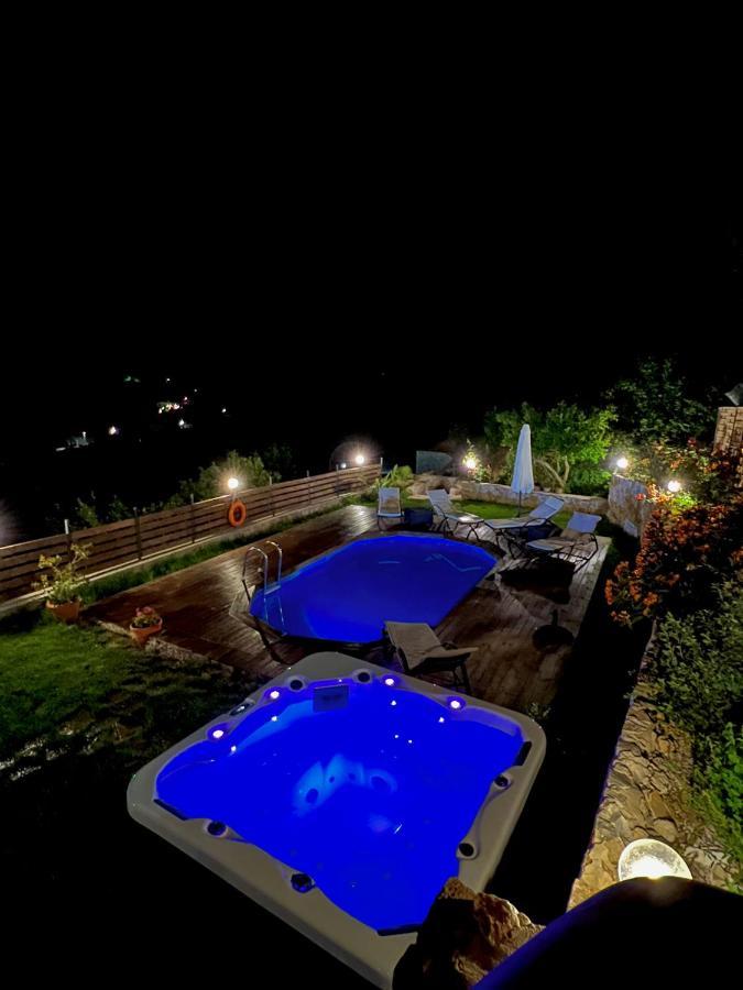 Ampelos Cretan - Private Pool & Heated Ozone Jacuzzi Villa